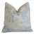 Designer Rose Cummings French Country Romantic Toile Feather/Down Pillow 21” Square For Sale