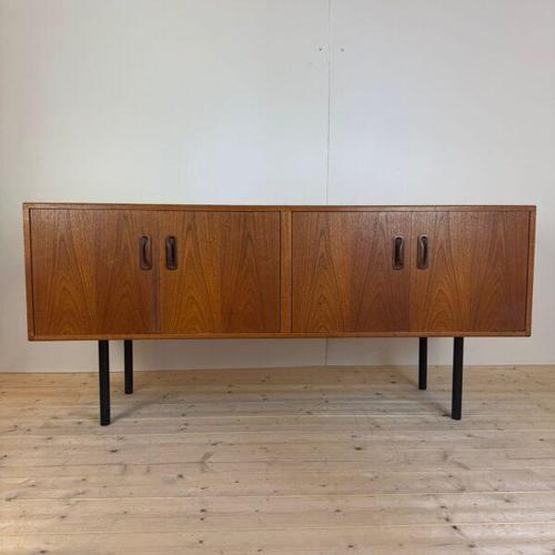 Vintage Danish Teak Sideboard, 1960s For Sale - Image 6 of 6