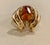 4 Carat Oval Citrine and Diamond Ring in 14 Karat Yellow Gold, Estate For Sale - Image 11 of 18
