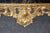 Wood Italian Rococo Style Floral Gilt Carved Wall Hanging Mirror C. 1940's For Sale - Image 7 of 9