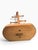 1990s Vintage Gerald E. Henn Workshops Wooden Mug Holder With Heart For Sale - Image 5 of 5