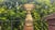 Art deco, brass ceiling lamp, dimensions: height: 37 cm, diameter: 14.5 cm. European Plug (up to 250V).The wiring of this...