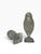 Vintage American Pressed Clear Glass Pedestal Salt & Pepper Shakers - Pair For Sale In West Palm - Image 6 of 6