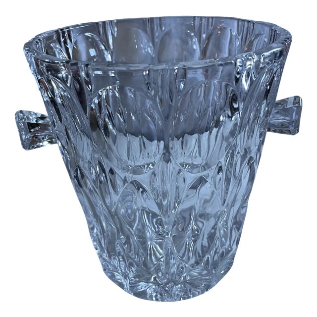 Crystal Ice Bucket, 1950s For Sale