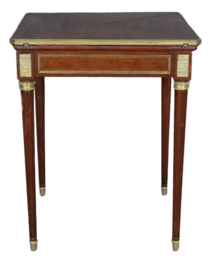 19th Century Bronze Mounted Louis XVI French Napkin Table
