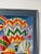 1980s 1982 Vintage Needlepoint Hot Air Balloon & Rainbow Artwork – Framed For Sale - Image 5 of 12