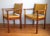 Mid-Century Modern 1960s Mid Century Walnut Armchairs by Johnson Chair Co. Pair of Two For Sale - Image 3 of 8