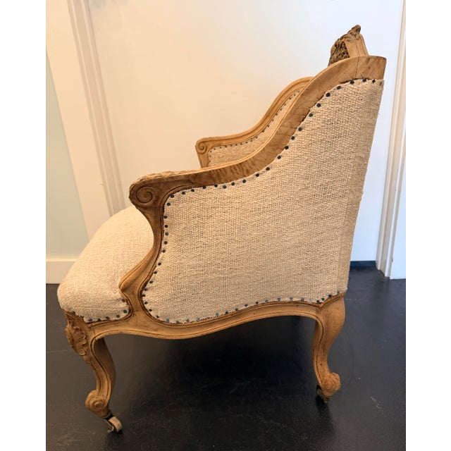 French 19th Century French Child's Bergere Chair For Sale - Image 3 of 12