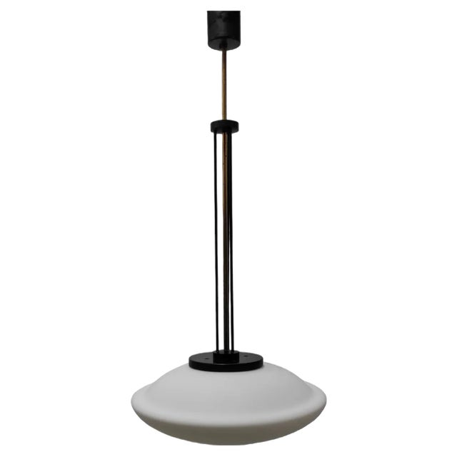 Vintage Suspension Lamp, Italy, 1970s For Sale