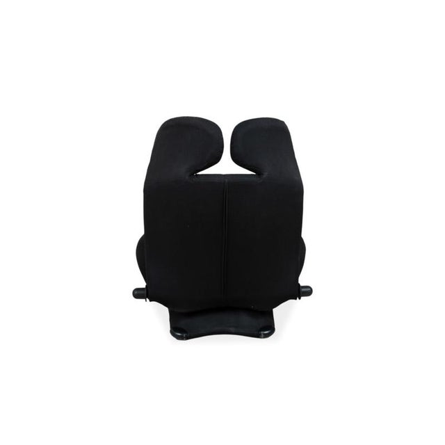 Wink Armchair in Black Fabric by Toshiyuki Kita for Cassina For Sale - Image 13 of 16