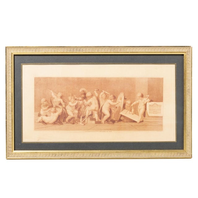 Francesco Bartolozzi, Nude An Allegory of Nature, Engraving For Sale - Image 8 of 8