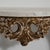 Baroque Patinated Console Table with Marble Top, Antique, France, 19th Century For Sale - Image 11 of 12