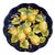 Hand Painted Italian Ceramic Decorative Wall Plate With Lemons For Sale