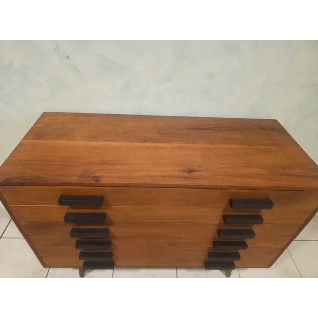 Wooden Chest of Drawers, 1950s For Sale - Image 11 of 15