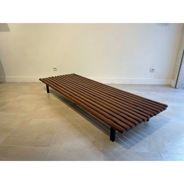 Wood Cansado Bench by Charlotte Perriand for Steph Simon For Sale - Image 7 of 7