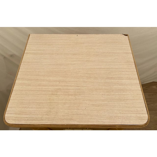 Wood Vintage Retro Lingerie Dresser Chest Faux Bamboo Six Drawers Tropical Style For Sale - Image 7 of 9