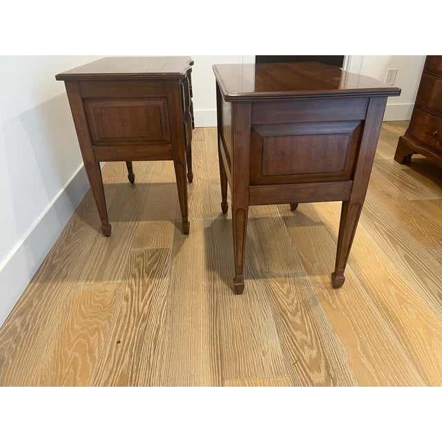 American Set of Matching Nightstands, 1965 Davis Cabinet Co. For Sale - Image 3 of 10