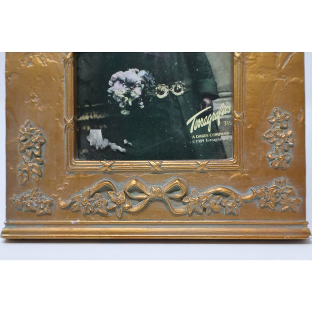 Vintage Terragrafics Louis XVI–Style Antiqued Gold Picture Frames — Set of 3 For Sale - Image 15 of 18