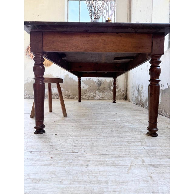 Drapers Style Table in Oak, 1900s For Sale - Image 12 of 18