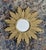 Modern Small Gold Sunburst Wall Mirror For Sale - Image 3 of 7