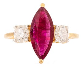 Example of Organic Modern Engagement Rings