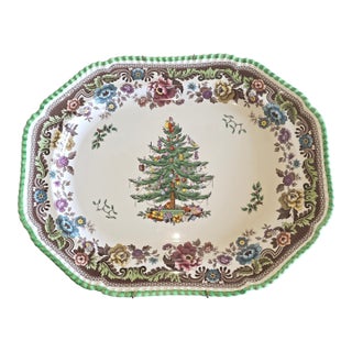 Spode Christmas Tree Platter For Sale