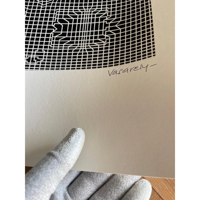 Victor Vasarely, Biadan, Lithograph For Sale - Image 5 of 10