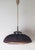 Mid-Century Modern Pendant Lamp in Brown Fabric, Wood and Glass from Doria Leuchten, Germany, 1970s For Sale - Image 14 of 18