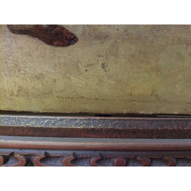 19th Century E. Velier Oil Painting on Canvas Spanish Matador Porcession For Sale - Image 11 of 12