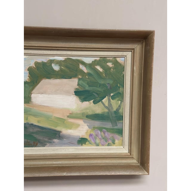 Tor Hörlin, Path, 1944, Oil on Panel, Framed For Sale - Image 7 of 18