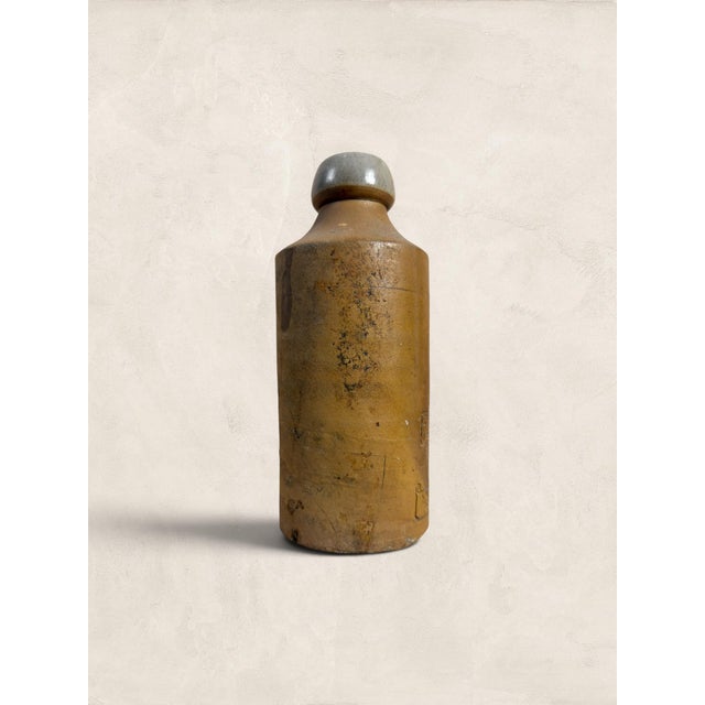 Late 19th Century Antique English Victorian "R.Whites" Salt-Glazed Stoneware Ginger Beer Bottle For Sale - Image 5 of 6