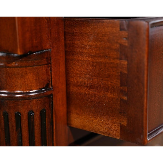 English Traditional Mahogany Chest For Sale - Image 11 of 13