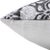 Art Deco Fabdivine Handmade Block Printed Cushion Cover 12x20 Inch Off-White Linen For Sale - Image 3 of 4