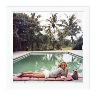 Contemporary Having a Topping Time by Slim Aarons White Framed C-Print For Sale