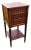 Antique French Regency Style Three Drawer Mahogany Chest W/Brass Fittings For Sale