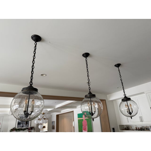 Remains Lighting Remains Lighting Company, Sorenson 12 Lantern For Sale - Image 4 of 7