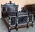 French Napoleon III Black Carved Ebonized Bed With Cherubs For Sale - Image 4 of 12
