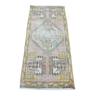 Turkish Yastik Rug 1'7" x 3'3" For Sale