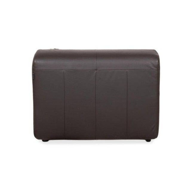 Freistil 185 Leather Armchair Brown by Rolf Benz For Sale - Image 13 of 16