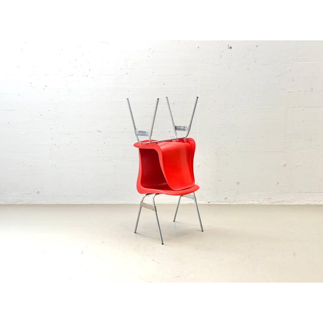 Vintage Stacking Chair from Lübke, 1970s For Sale - Image 13 of 18