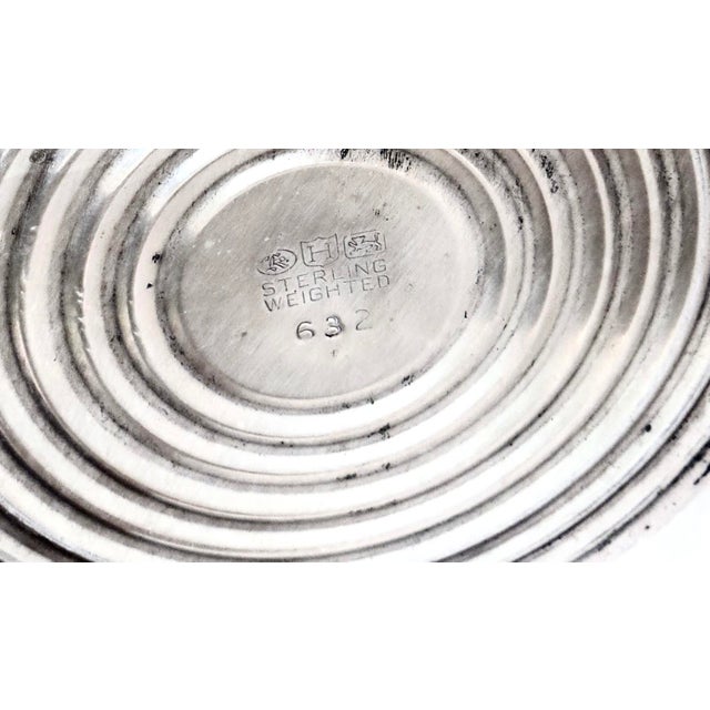 Early 20th C Pair of Three Armed Sterling Silver Candlabras Circa 1910 For Sale - Image 11 of 11