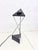 Black Italian Kandido Table Lamp by F. A. Porsche for Luci, 1980s For Sale - Image 8 of 10