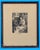 Measurements (including frame): height: 37 cm; width: 30.5 cm; depth: 1.5 cm object : an antique intaglio print on paper,...