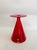 Red Murano Glass Vase by Gino Vistosi, Italy, 1960s For Sale - Image 8 of 10