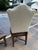 Wood Spanish Style Side Chairs With Leather Seat - Set of 4 For Sale - Image 7 of 8