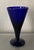Glass Antique Early 19th Century English George III Blue Cobalt Wine Glasses - Set of 4 For Sale - Image 7 of 18