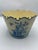This offering is for a set of Scalloped Italian Hand Painted Toleware Chinoiserie Cream Metal Planters or Cachepots. Add a...