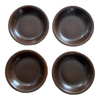 Vintage Wedgwood Stoneware Bowl – Sterling Pattern, 1970s - Set of Four For Sale