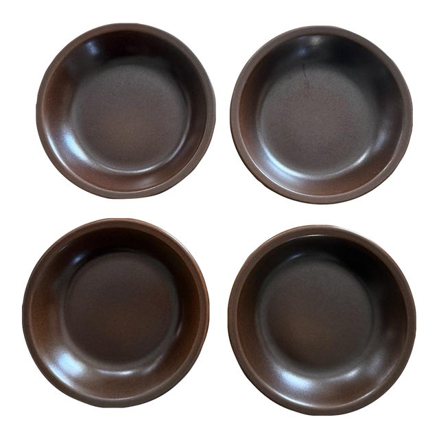 Vintage Wedgwood Stoneware Bowl – Sterling Pattern, 1970s - Set of Four For Sale