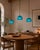 Emerald Blown Glass Pendant Light by Artem Zakharchenko-Halytskyi For Sale - Image 4 of 5